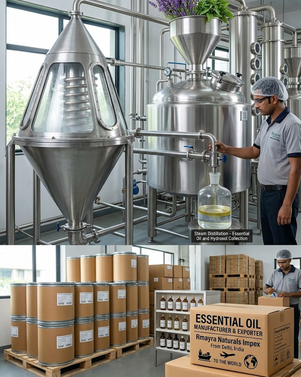 Rmayra Naturals Impex – pure natural oil production facility