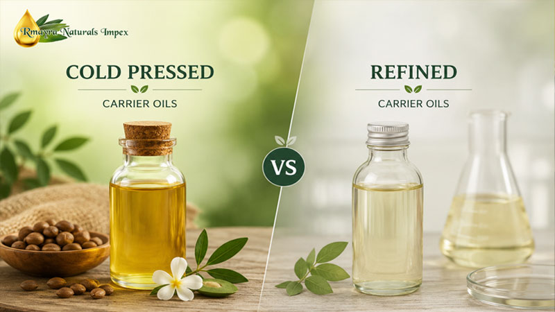 Cold Pressed vs Refined Carrier Oils