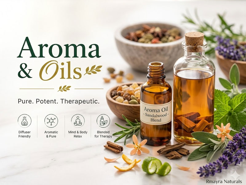 Aroma Oils – Rmayra Naturals