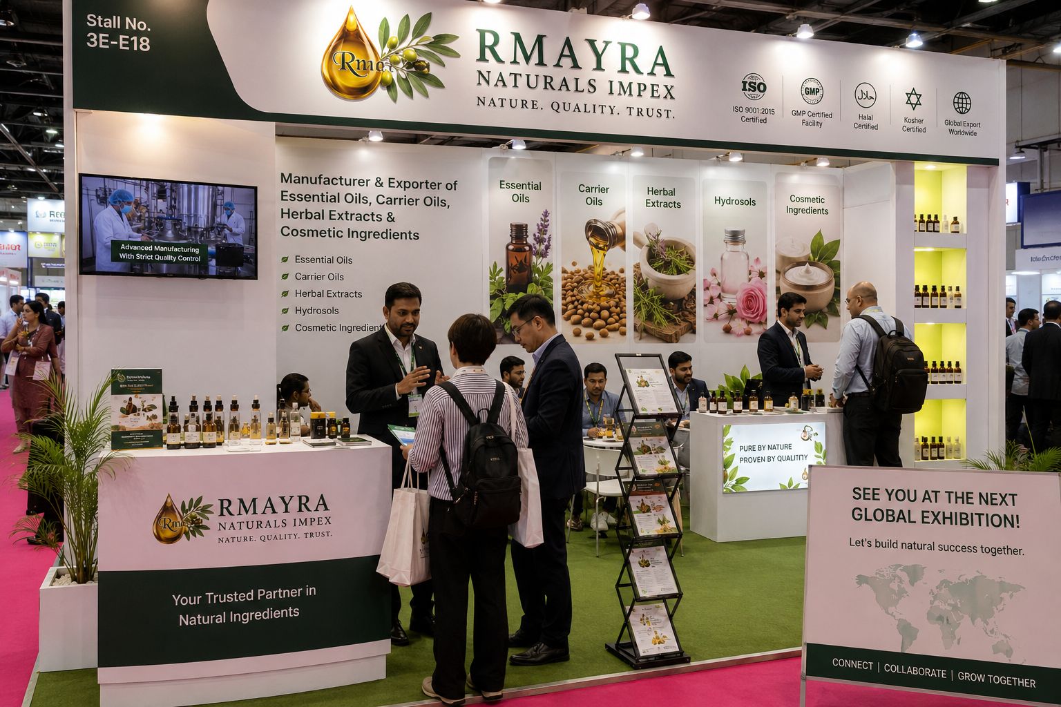 Trade Exhibition — Rmayra Naturals Impex